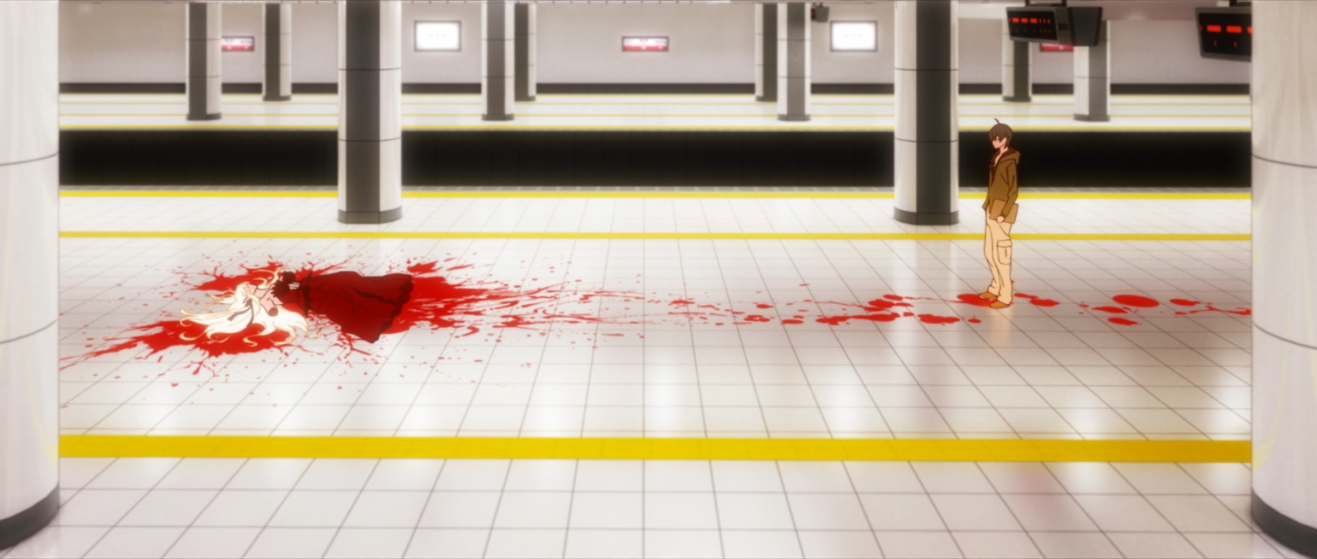 Kizumonogatari I: Tekketsu-hen (Ñyuum)